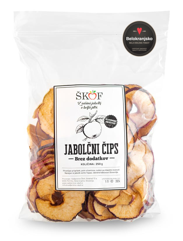Jabolčni čips ŠKOF